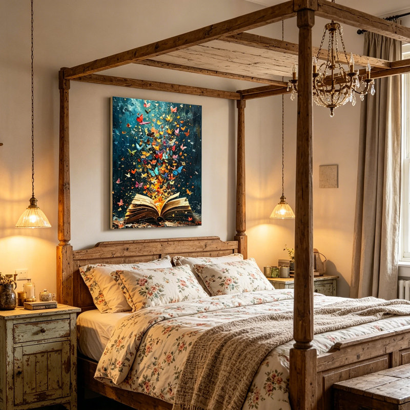 Floater Frame Print Set on Canvas