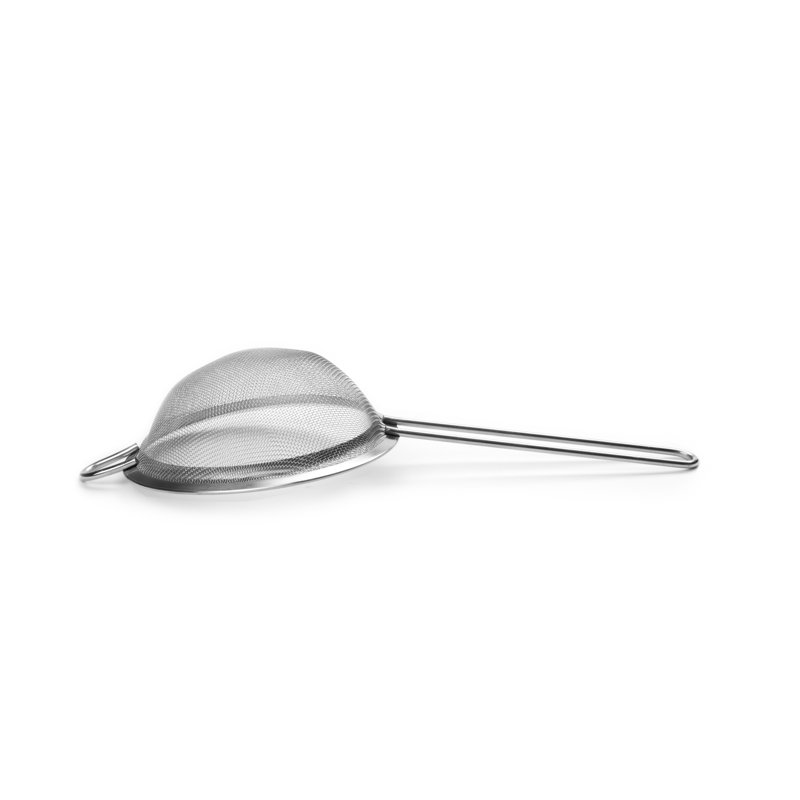 6-Inch Stainless Steel Fine Mesh Strainer with Long Handle