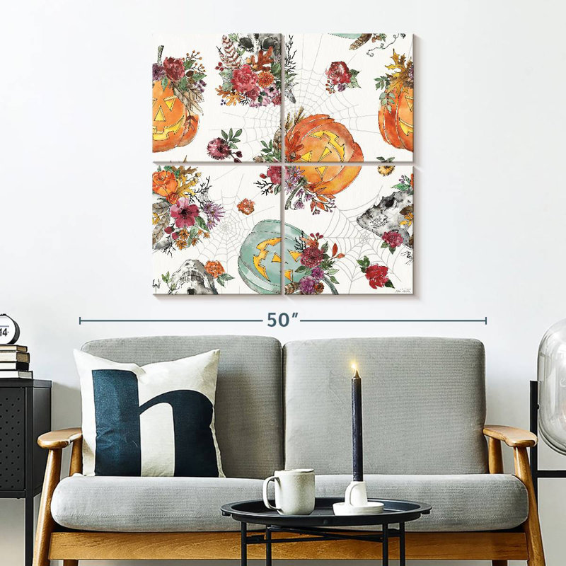 Lelend Spooky Style Pattern I, 32" H x 32" W