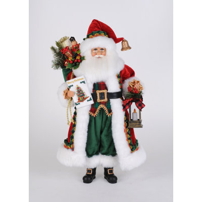 Lighted Christmas Stories Santa Small