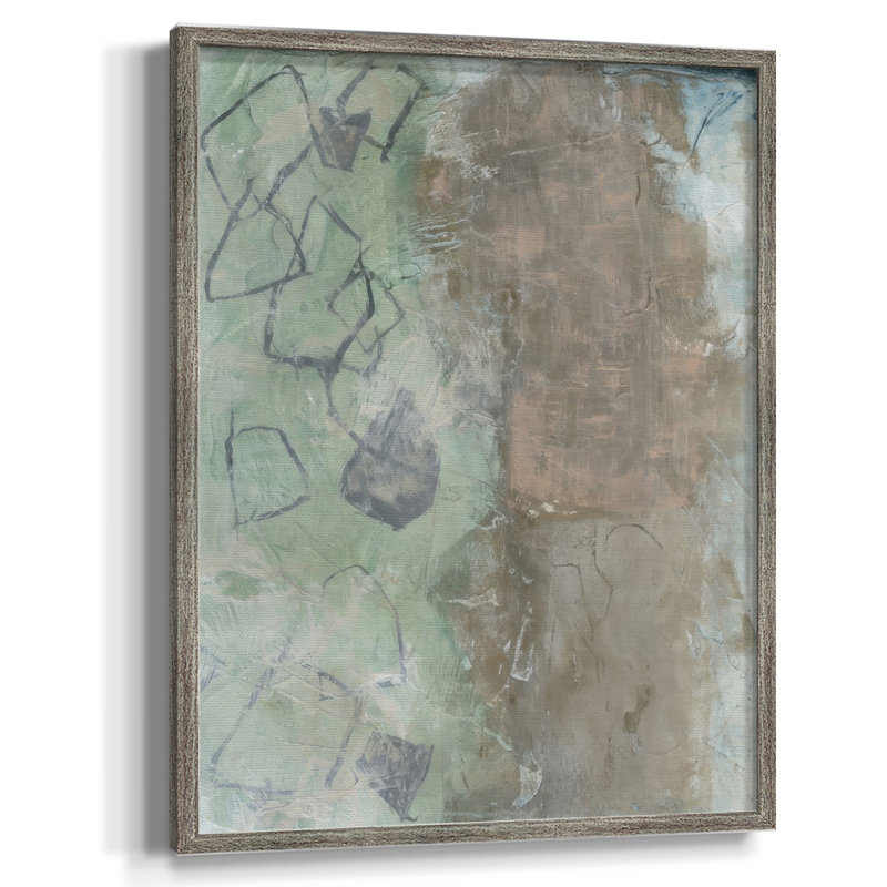 «Forest Walk II», reproduction encadrée - bois massif, H 11 po x l 9 po