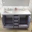 Meuble-lavabo autoportant 60 po avec comptoir Carrara-1747860188