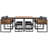 9-Piece Acacia Wood 8-Person Patio Dining Set-1162769730