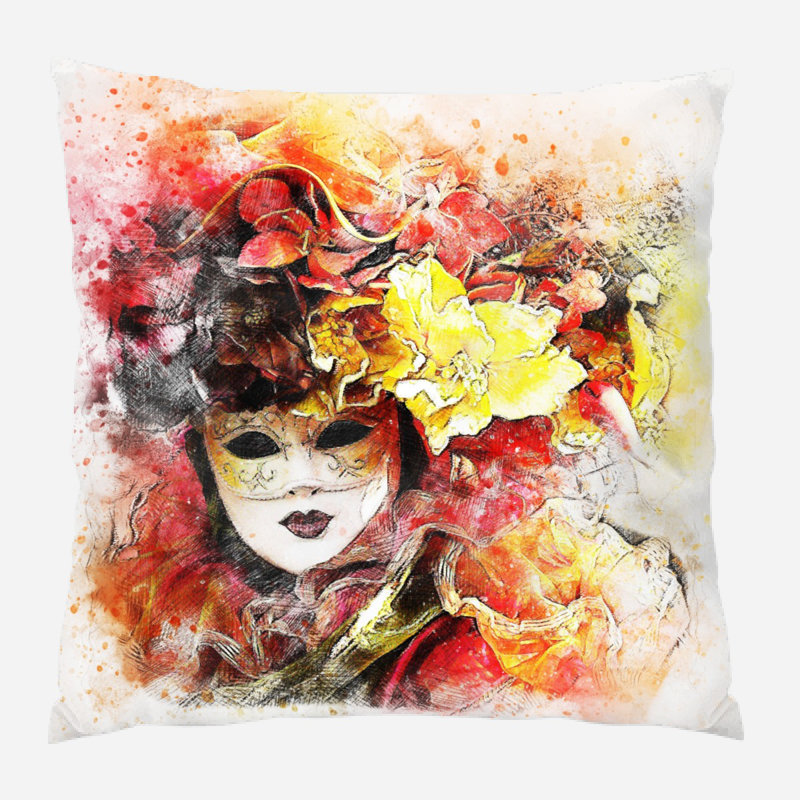Coussin décoratif, Microsuède, Intérieur