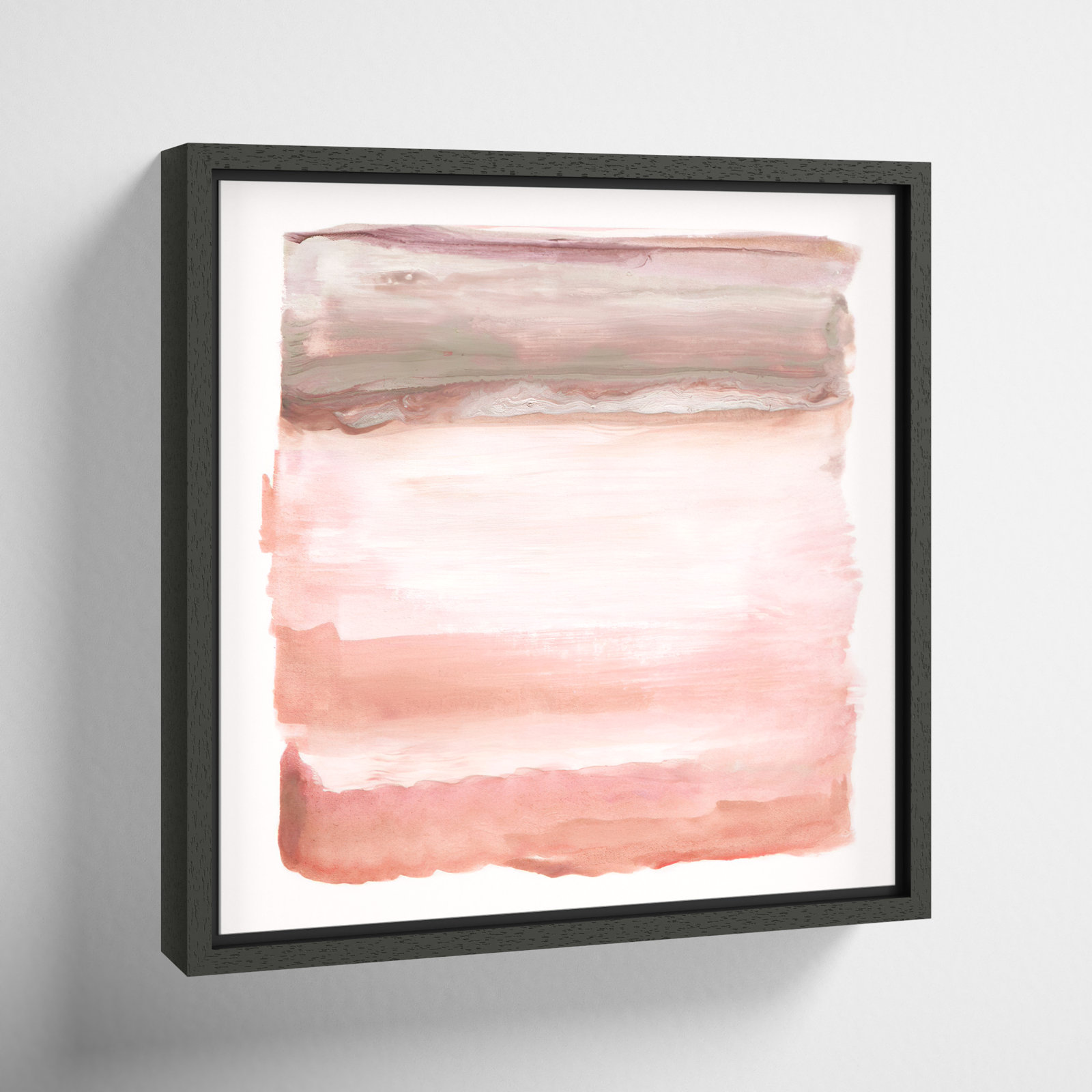 Lakeland "Boho Sky I" Print by Nan, Espresso, 13.5" H x 13.5" W x 2" D