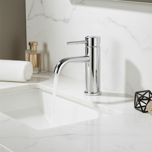 Modern Single Handle Single Hole Bathroom Faucet