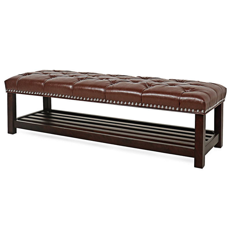 Tufted Upholstered Footstool