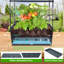 Lit de jardin surélevé avec treillis 43,4 po