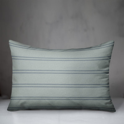 Striped Reversible Throw Pillow