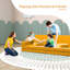 Canapé-lit modulaire / repose-pieds et repose-pieds 11 po Adrinne Kids