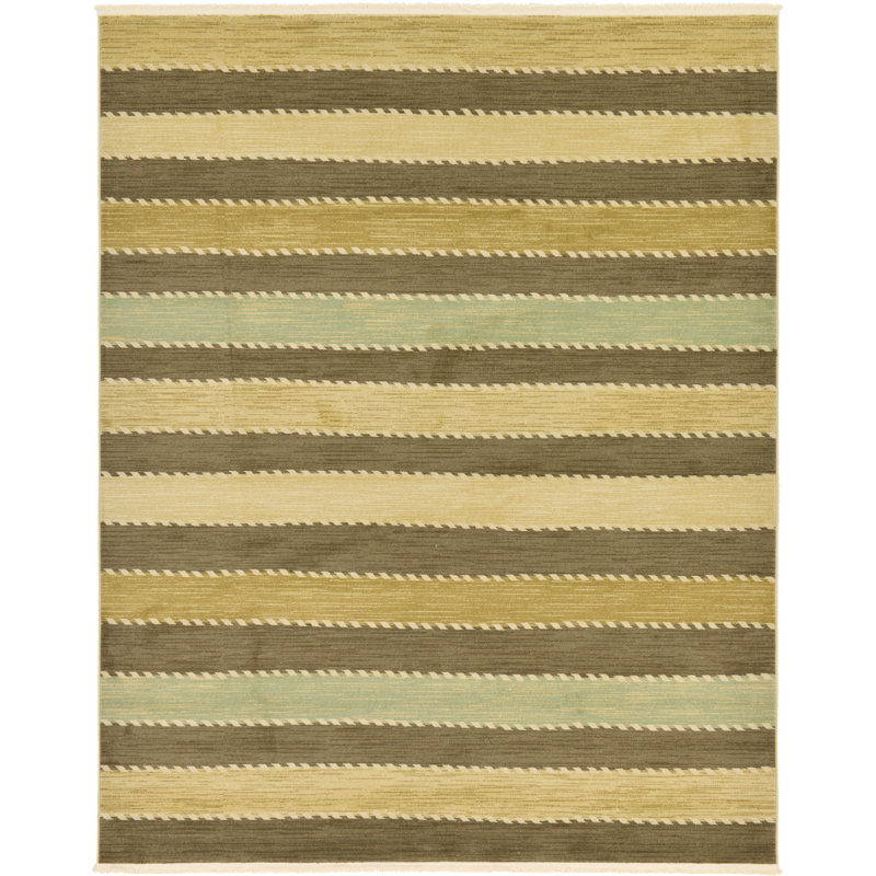 Vassar Striped Indoor Rug, Rectangle 5'1" x 8'