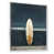 White Floater Framed