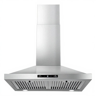 Hotte murale 24 pouces en acier inoxydable