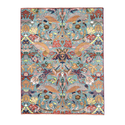 Tapis 10 x 14 oiseaux William Morris