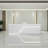 Computer Desk, Front Desk & Writing Desk with Spacious Storage and Lockable Drawers for Office or Reception Area-110093609-110093606