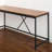 L-Shaped Metal Base Writing Desk-2056345486
