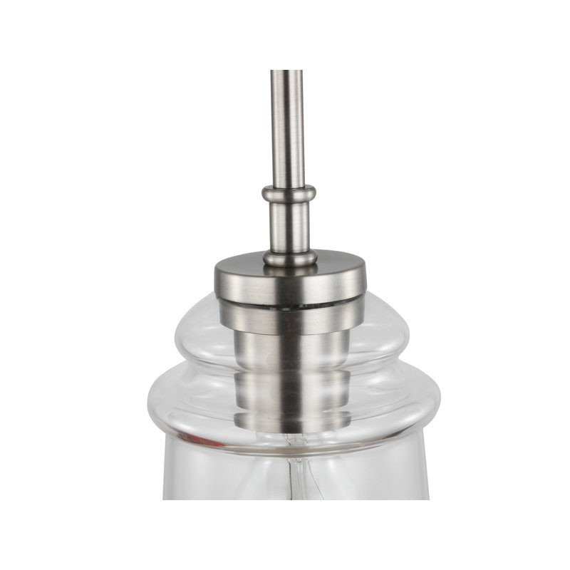 Shifflett 1 - Light Single Pendant, Antique Nickel