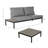 Grenadier 4 - Person Modular Patio Conversation Set with Cushions