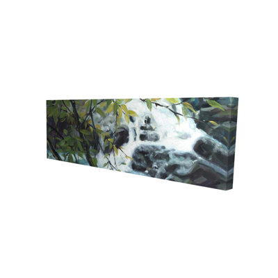 Peaceful Fall - Beach, art contemporain sur toile