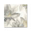 «Gray and Silver Flowers I», reproduction sur toile tendue-31869172