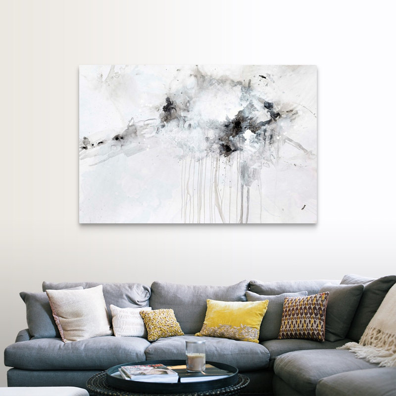 Reproduction d’art sur toile presque silencieuse par Kari Taylor, Toile tendue, H 40 po x l 60 po x P 1,25 po