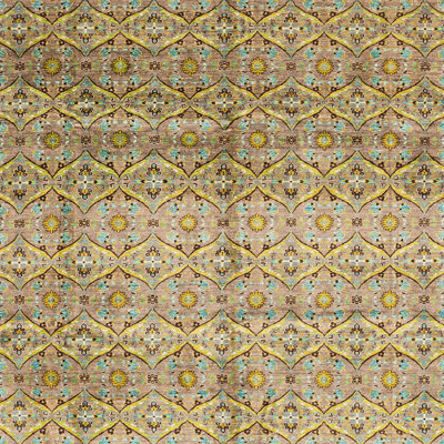 Tapis décoratif multicolore à motif abstrait