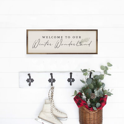 Winter Wonderland Greenery White