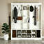 Hall Tree With Bench And Shoe Storage, 3-In-1 Entryway Organizer With Adjustable Compartments And Hooks