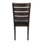 Ensemble de chaises d'appoint en bois 2 pièces