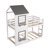 Hruni Kids Twin Over Twin Bunk Bed-1301831521