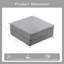 Canapé à compression Mahjong, canapé-lit convertible au sol, canapé modulaire modulaire désossé DIY, aucun assemblage requis, tissu polaire circulaire, 1 repose-pieds, gris clair-313823303