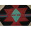 Tapis vibrant Kilim 10 x 13 avec motifs tribaux symétriques