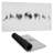 Eclipse in several phases - 15.75"x31.50" Desk mat