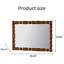 Miroir mural en bois sculpté