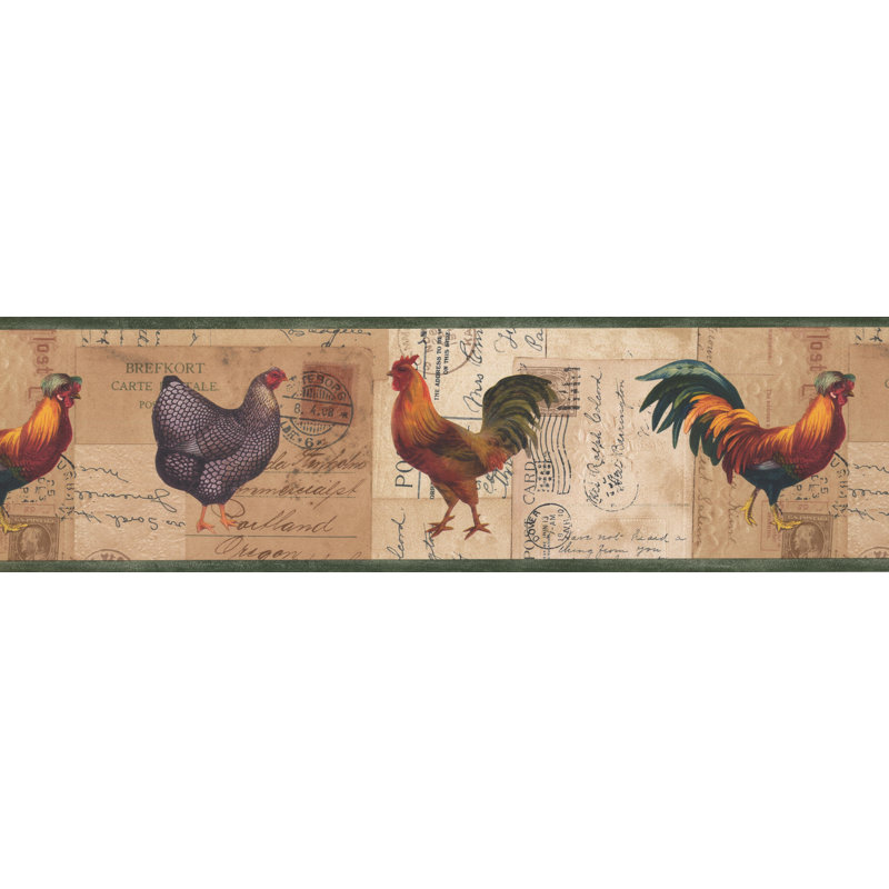 Bordure de papier peint Driffield Rooster
