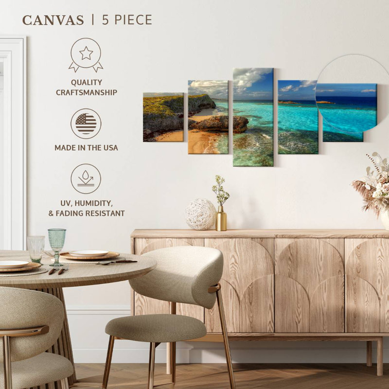 Middle Caicos Aydden, 24" H x 55" W