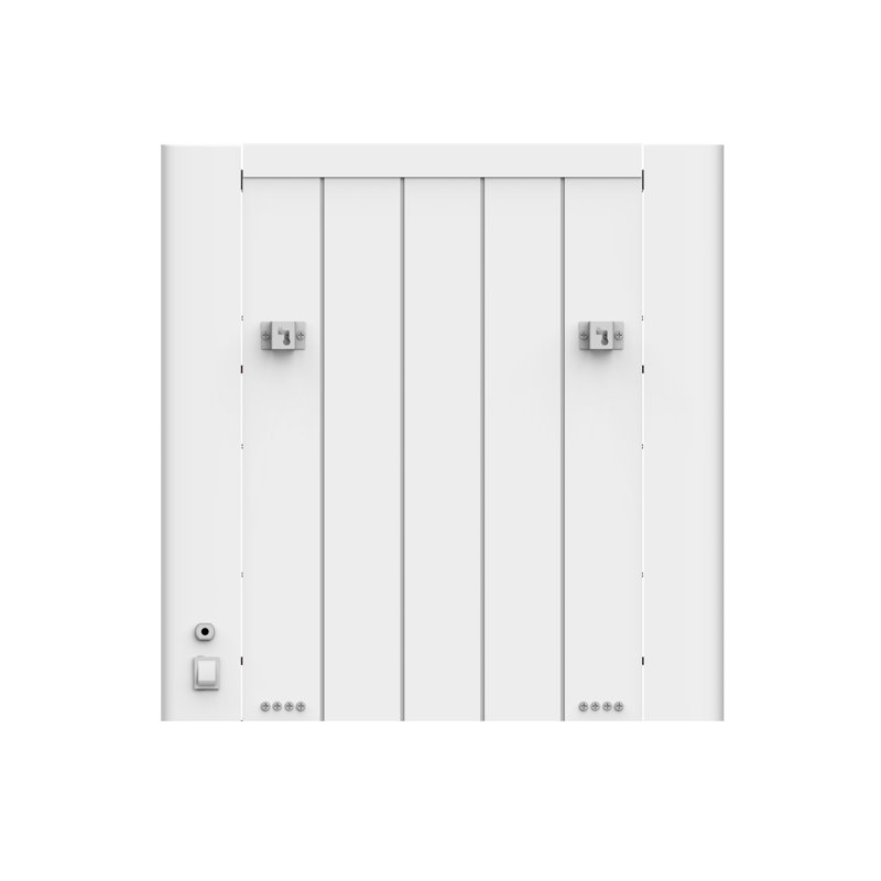 Vincent Horizontal Standard Radiator, 58cm H x 56cm W x 8cm D