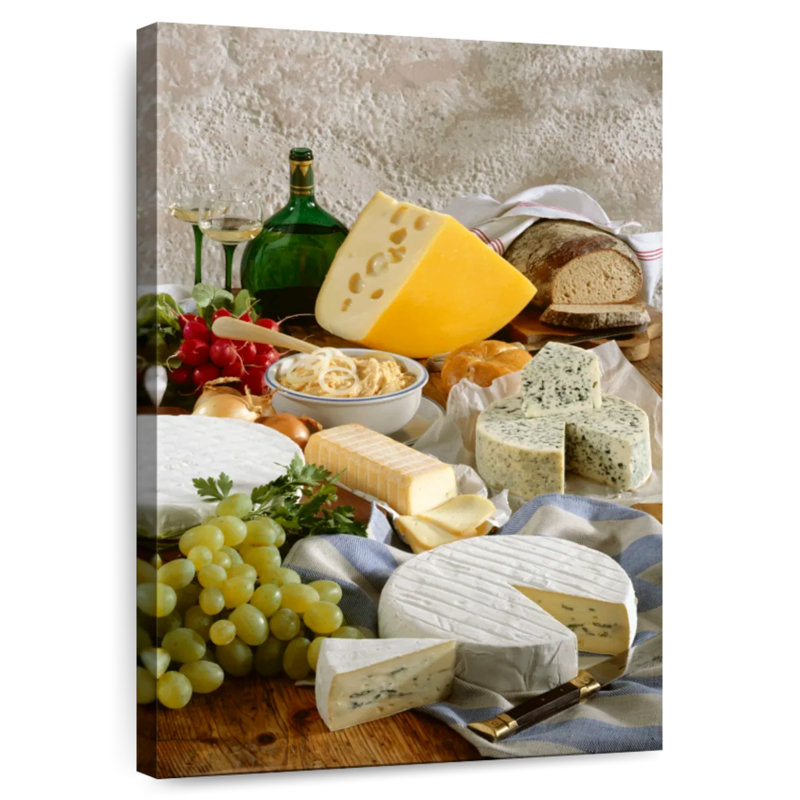 Yarlin Bavarian Cheeses, 24" H x 16" W