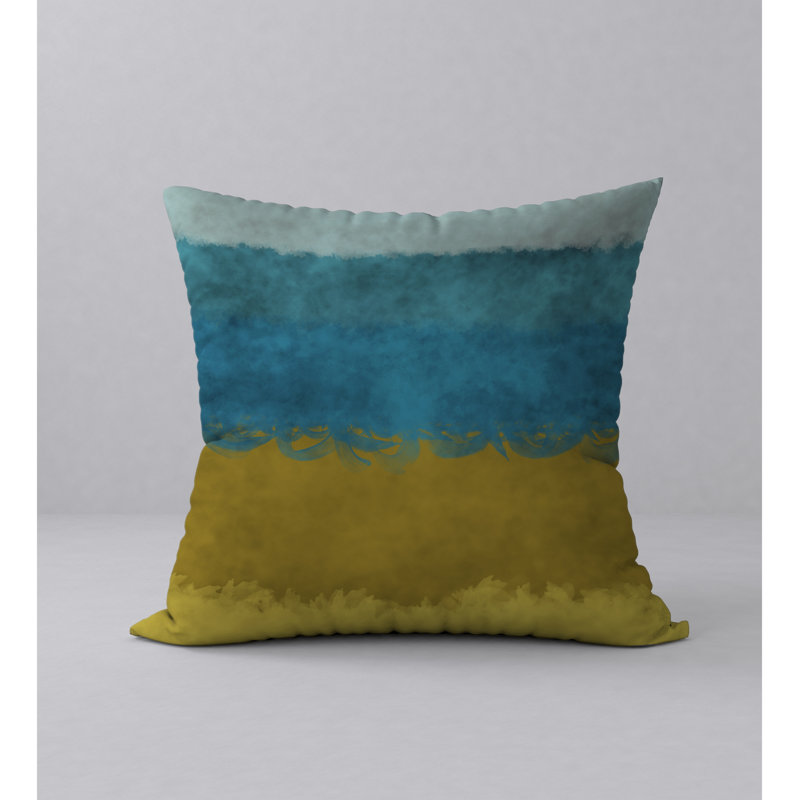 Housse de coussin décorative carrée service Reap, 18 po x 18 po