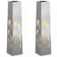 Solar Powered Steel Pathway Light-124424828-124424831