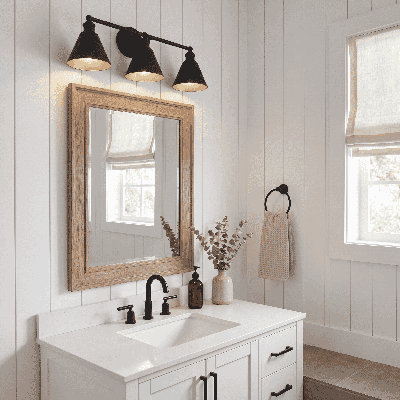 Rolandat 27" W 3-Light Dimmable Vanity Light