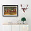 Tainan Seibyo by Fujishima Takeji - Picture Frame Painting Print-55640857-55640862