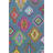 Multi Color Mixed Geometric Figure Pattern Modern Decorative Machine Washable Area Rug-1610164703