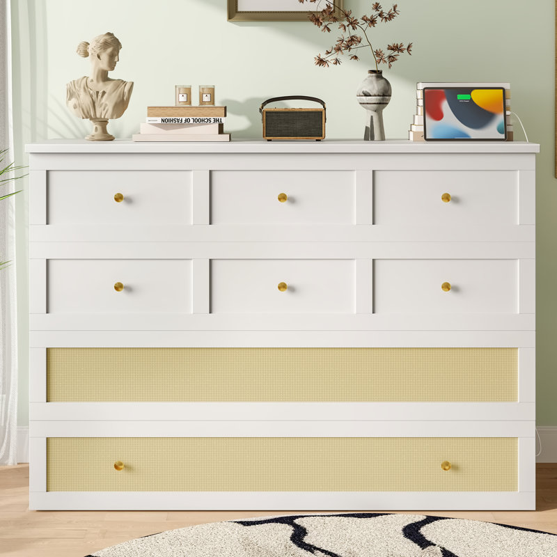 Bed, White