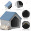 Maison pour chat en résine 22,82 "H pour l'extérieur et l'intérieur-405580684