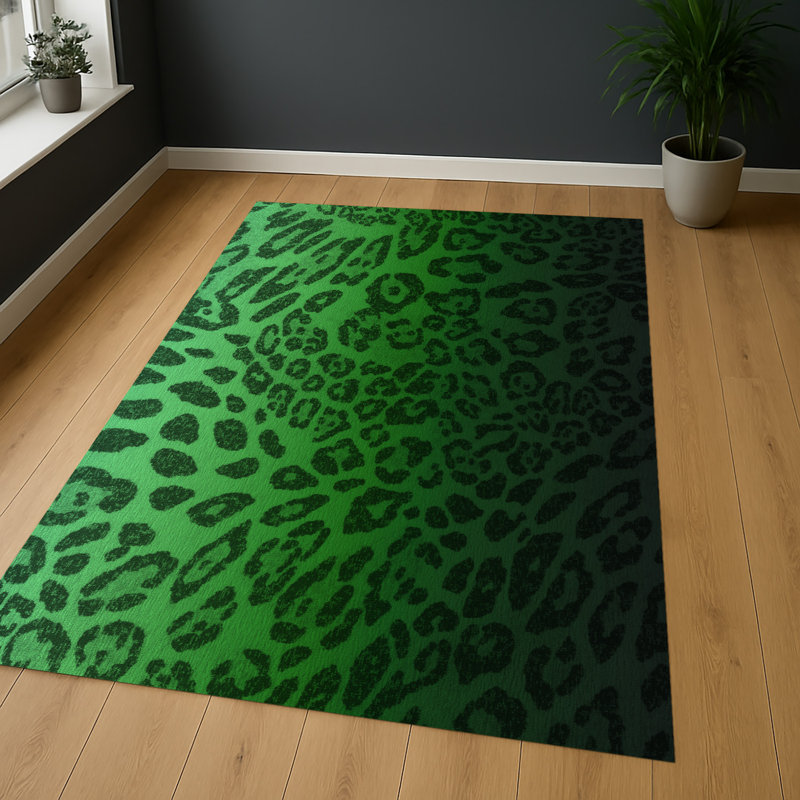 Abstract Area Rug, Runner 70 x 140 cm