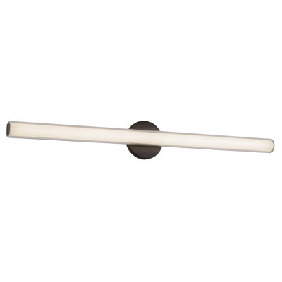 Tole 36-in Black dimmable LED Wall/Vanity Light