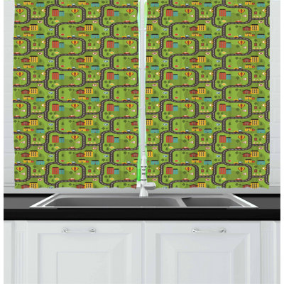 Tailored Kitchen Curtain