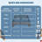 Wooden Bed Frame for Mattress, Farmhouse Platform Bed with Reinforced Slats & Center Support, No Box Spring Needed-1417589219
