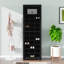 Console 30 casiers, armoire à chaussures haute avec capacité de rangement multiple, armoire haute autoportante polyvalente pour le couloir, la chambre à coucher-1202574779